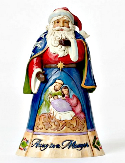 fits 4"x6 Nursery Rhyme Christmas"Santa and Me" Baby/Child Ceramic Oval Frame 