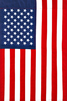 Applique American Mini Garden Flag