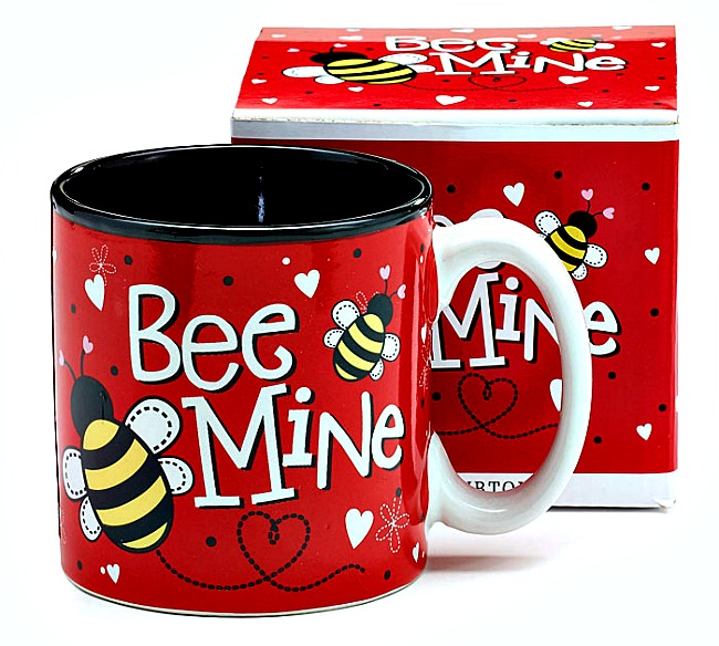Bee Mine Valentine's Day Mug