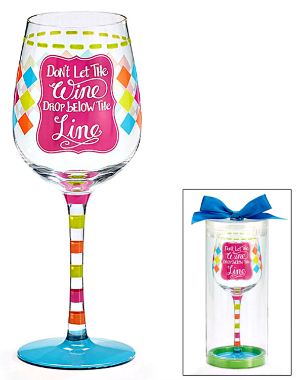 Below the Line Wine Glass **NEW**