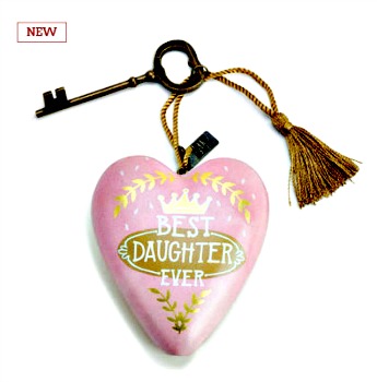 Best Daughter Ever Art Heart **NOW AVAILABLE**