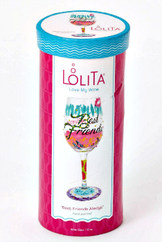 Best Friends Always Wine Glass by LOLITA® **NEW - NOW AVAILABLE**