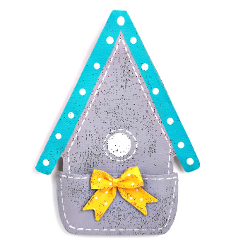 Birdhouse with Pocket Door Hanger **NEW - NOW AVAILABLE**