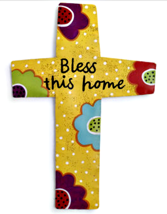 Bless This Home Cross Door Hanger **SOLD OUT**