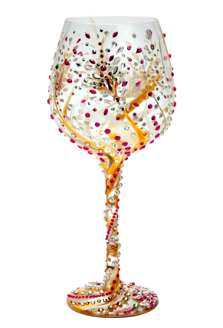 Bling Radiance Wine Glass **SOLD OUT**