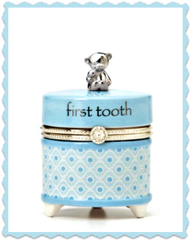 Blue First Tooth Keepsake Box **NOW AVAILABLE**