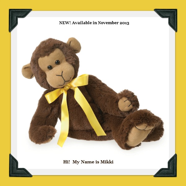 Boyds Plush Cuddle-Bums Monkey