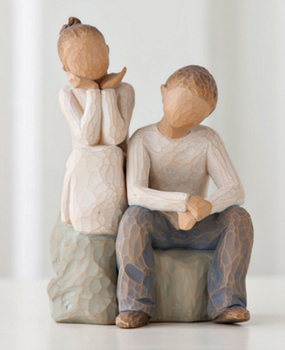 Brother And Sister Figurine **SOLD OUT**