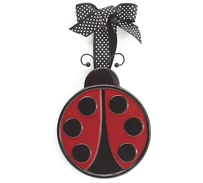 Large LadyBug Adornment