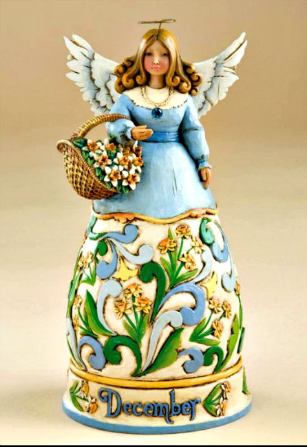 December Birthday Month Angel by Jim Shore Heartwood Creek*SOLD OUT*