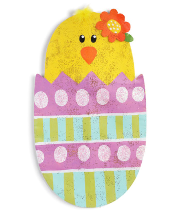 Easter Chick in Egg Door Hanger **SOLD OUT**