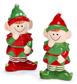 Elf Salt & Pepper Shaker Set **NEW**SOLD OUT**