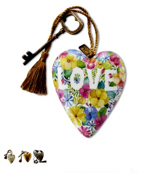 Floral Love Art Heart **SOLD OUT**