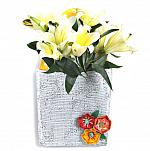 Flower Basket with Pocket Door Hanger **NEW - NOW AVAILABLE**