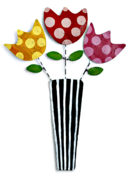 Flowers in Vase Door Hanger **NEW - SOLD OUT**