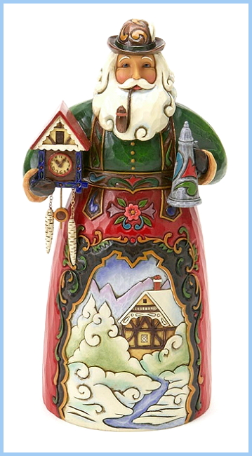 German Santa Figurine by Jim Shore Heartwood Creek **SOLD OUT**