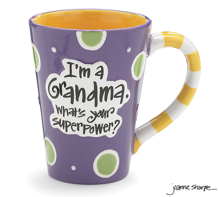 Grandma SuperPower Mug by Burton & Burton