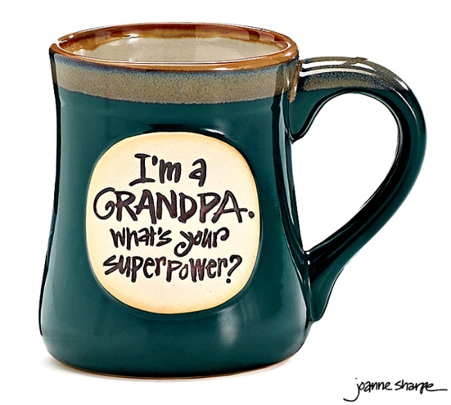Grandpa SuperPower Mug **NEW**SOLD OUT**
