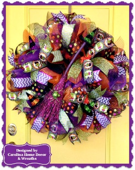 Halloween Wreath #4 **SOLD**