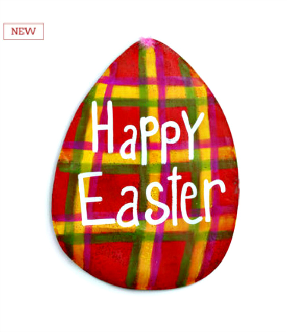 Happy Easter Egg Door Hanger