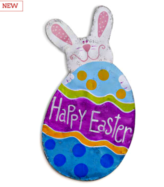 Happy Easter Bunny and Egg Door Hanger **SOLD OUT**