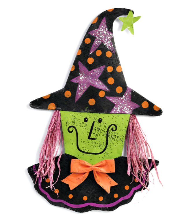 Happy Witch Door Hanger **SOLD OUT**