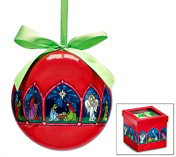 His Holy Night Christmas Ornament