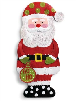 Ho Ho Ho Santa Door Hanger **NEW - SOLD OUT**