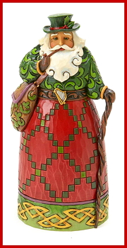 Irish Santa Figurine by Jim Shore Heartwood Creek **SOLD OUT**