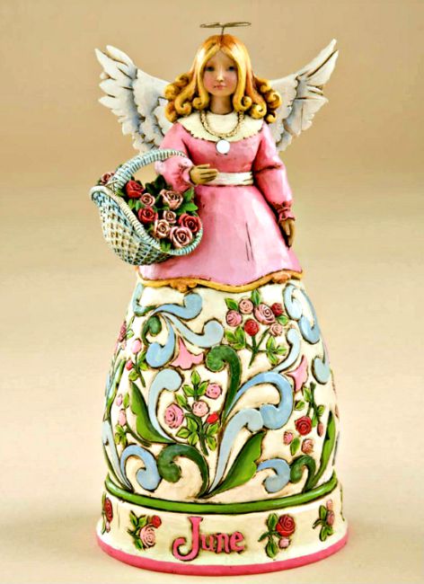 June Birthday Angel by Jim Shore Heartwood Creek **SOLD OUT**