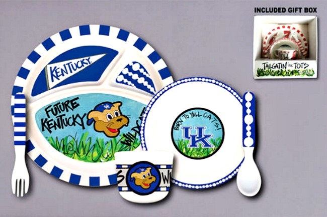 Kentucky Wildcats Tailgatin' for Tots Dinnerware Set **NOW AVAILABLE**