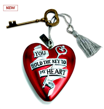 Key to My Heart Art Heart **SOLD OUT**