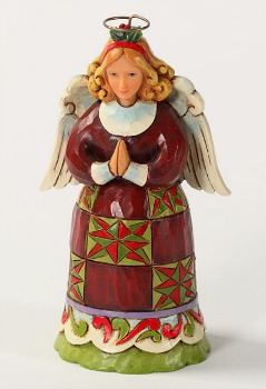 Miniature Christmas Angel Figurine