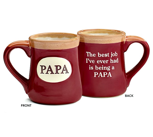 Papa Message Mug **NOW AVAILABLE**