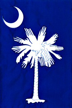 Palmetto Moon Applique Mini Garden Flag **NEW**
