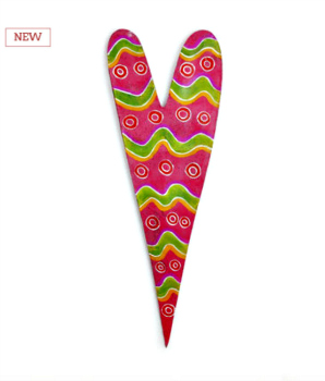 Patterned Heart Door Hanger **NEW - NOW AVAILABLE**