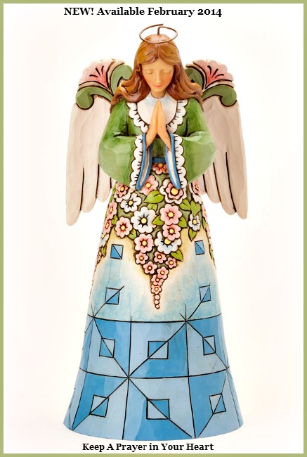 Keep A Prayer in Your Heart Praying Angel Figurine **SOLD OUT**