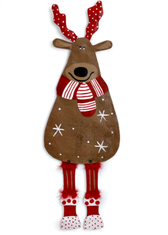 Reindeer with Scarf Door Hanger **NEW - SOLD OUT**