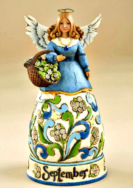 September Birthday Month Angel by Jim Shore Heartwood Creek**SOLD OUT**