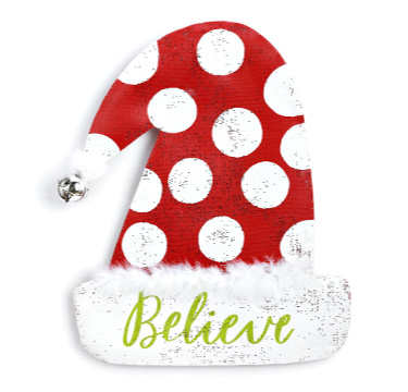 Santa Hat Door Hanger **NEW - NOW AVAILABLE**