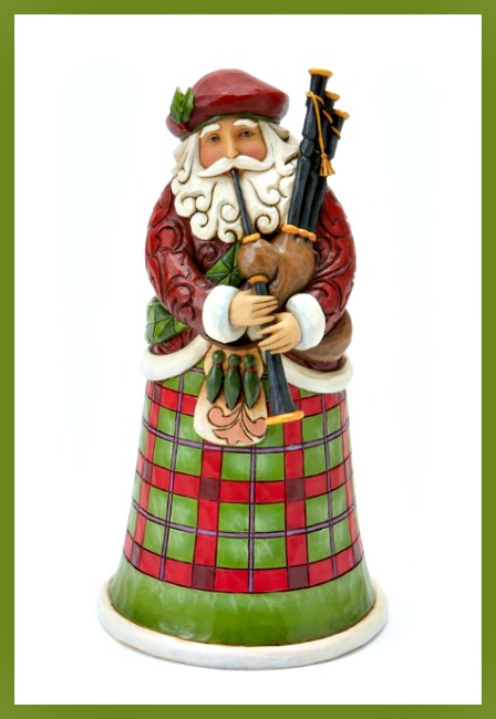 Scottish Santa Figurine by Jim Shore Heartwood Creek **SOLD OUT**