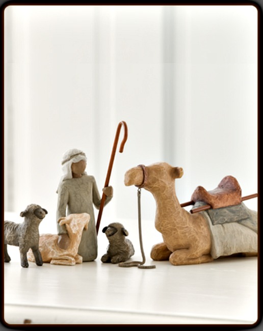 Shepherd and Stable Animals for the Classic Nativity **SOLD OUT**