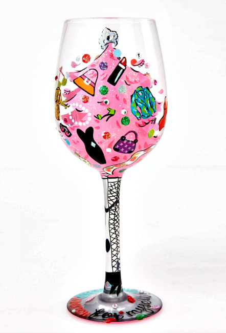 Shopping For Myself Wine Glass **NEW - NOW AVAILABLE**