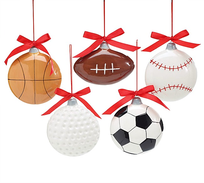 Ceramic Sports Ornaments