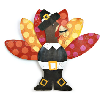 Tuxedo Turkey Door Hanger **NEW - SOLD OUT**