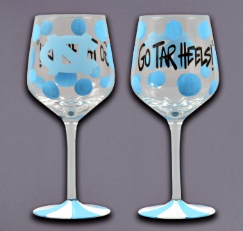 UNC Stem Glass **SOLD OUT**