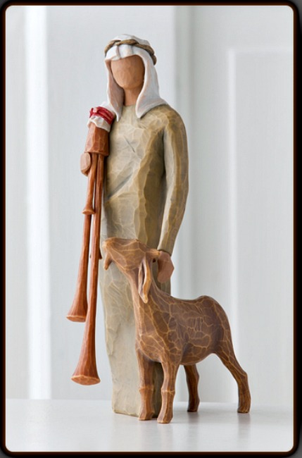 Zampognaro (Shepherd with Bagpipe)